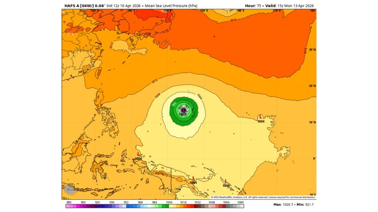 Guam, Alaska, and Northern United States Face Late April Weather Shift Risk as Tropical Storm Sinlaku May Amplify Jet Stream and Drive Strong Cold Fronts