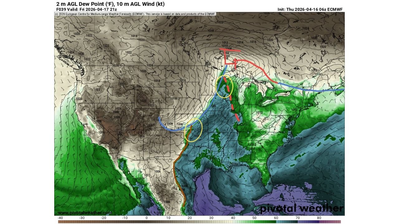 Iowa, Illinois and Kansas Face Tornadoes Large Hail and Damaging Winds Today as Two Separate Storm Zones Target the Midwest
