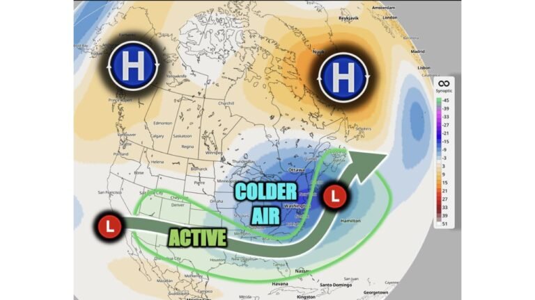 Iowa, Illinois and Michigan Corn Belt Faces Late Frost Threat as Greenland and Alaska High Pressure Shoves Cold Air South While Georgia, Tennessee and Louisiana Finally See Drought-Breaking Rain Chance