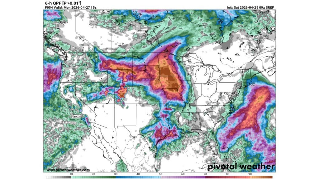 Iowa, Nebraska and South Dakota Face Heavy Rain Washout Risk as Morning MCS Threatens to Erase Afternoon Severe Weather Window Across the Northern Plains