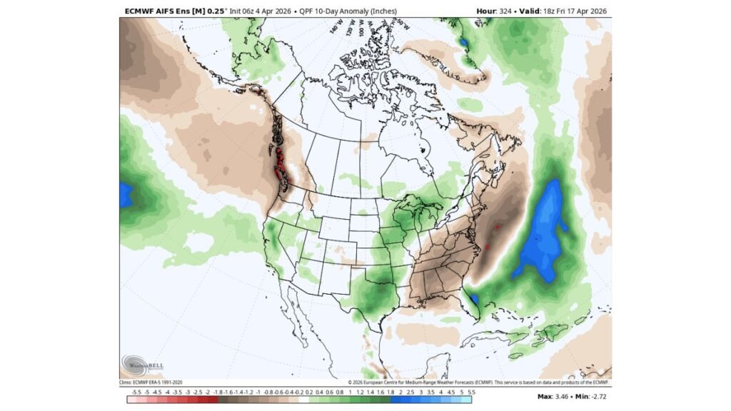 Midwest and Great Lakes Weather Alert Chicago, Detroit, Indianapolis and Cleveland Enter Extended Rain and Snow Pattern Starting Mid-April