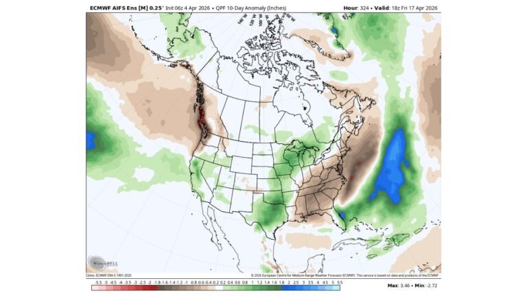 Midwest and Great Lakes Weather Alert Chicago, Detroit, Indianapolis and Cleveland Enter Extended Rain and Snow Pattern Starting Mid-April