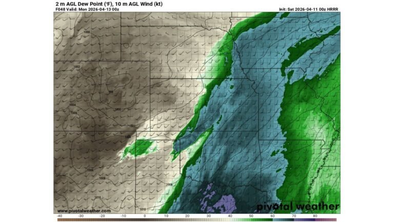 Midwest and Great Lakes Weather Alert New Moisture Surge and Wind Pattern Signals Incoming Storm Zone Residents Should Stay Watchful
