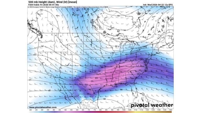 Mississippi, Alabama and Louisiana in the Crosshairs as Major Severe Weather Signal Emerges for Thursday May 1