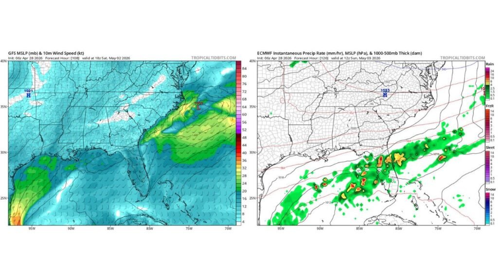Orlando, Tampa and Miami Face a Two-Day Weather Threat With Dangerous Fire Conditions Saturday and Strong to Very Strong Storms Possible Sunday