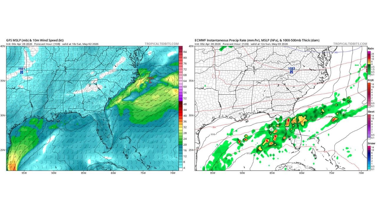 Orlando, Tampa and Miami Face a Two-Day Weather Threat With Dangerous Fire Conditions Saturday and Strong to Very Strong Storms Possible Sunday