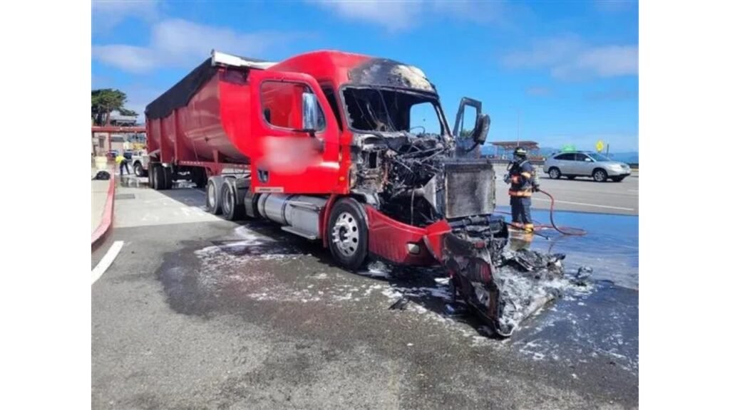 San Francisco Traffic Alert After Semi Truck Fire Near Golden Gate Bridge Forces Lane Closures on Highway 101