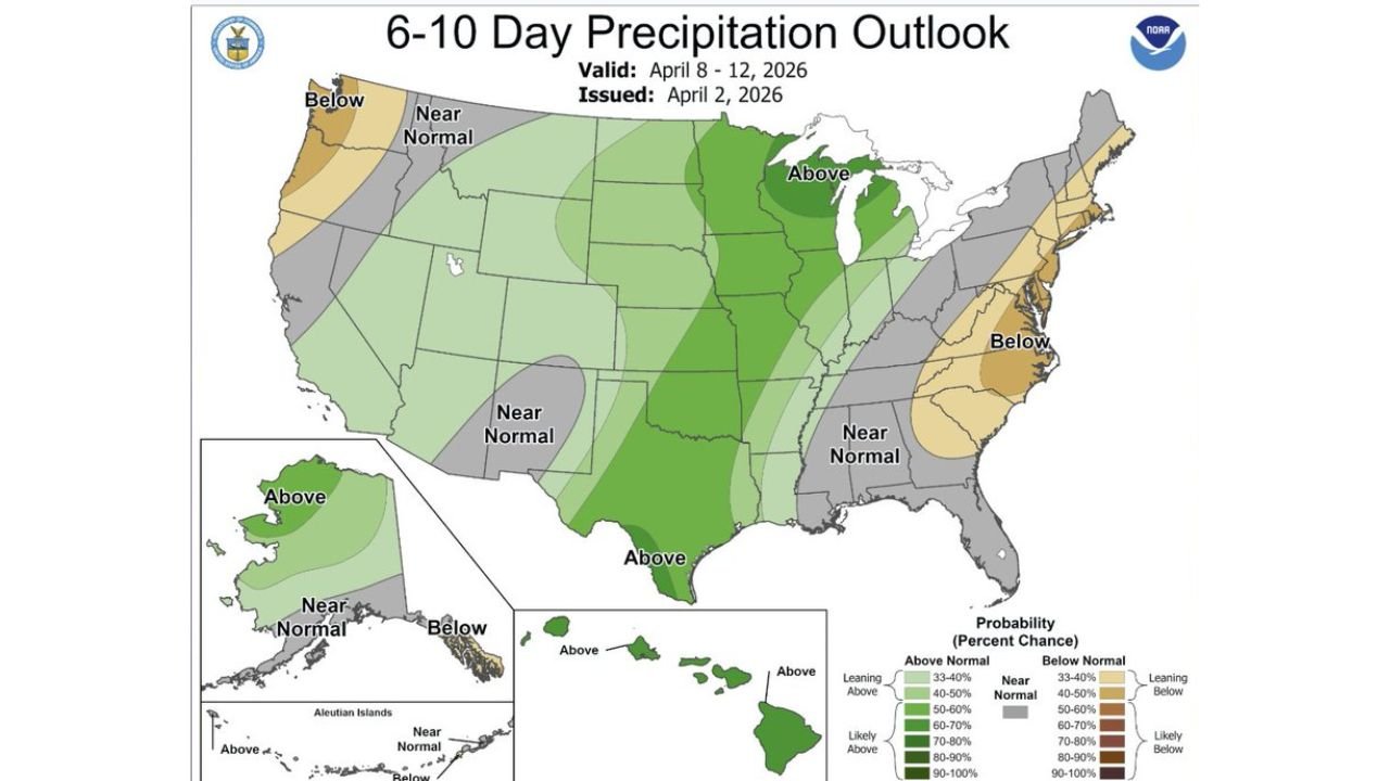 Western High Plains Received Far Less Rain Than Expected April 8 Through 12 as Kansas, Nebraska and Oklahoma Drought Conditions Remain Unchanged