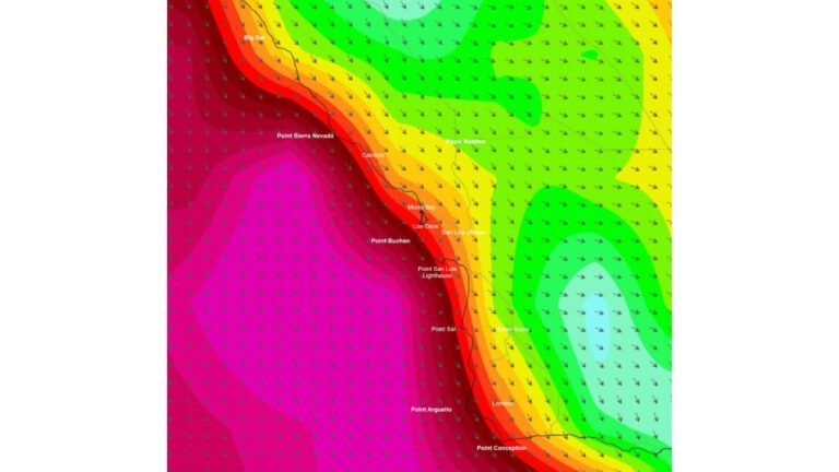 California Faces 32 to 46 mph Winds With Gusts Over 55 mph and 12 to 14 Foot Seas From Big Sur and Morro Bay Through Point Conception Saturday May 16 Through Sunday May 17