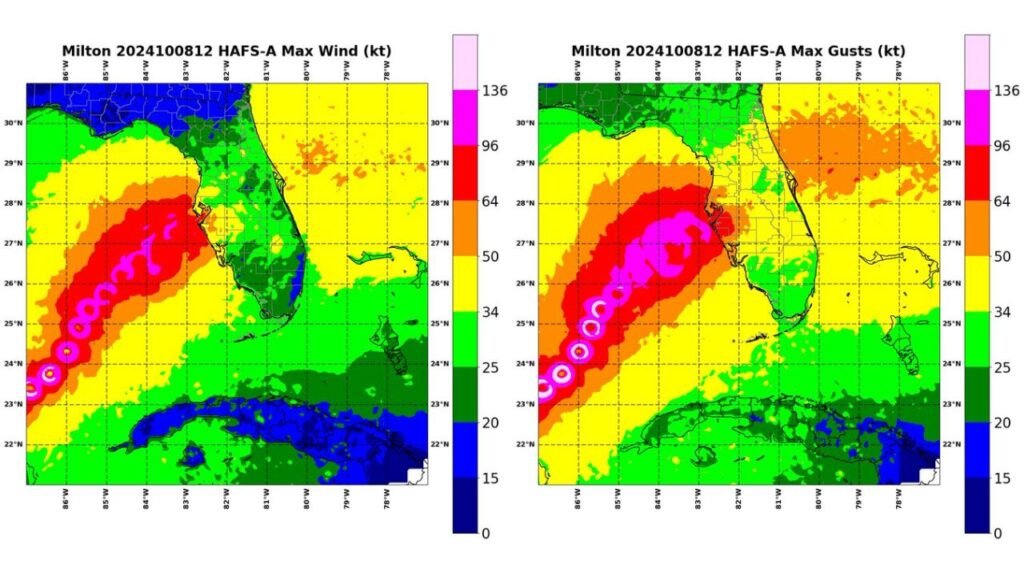 New Hurricane Wind Gust Forecasting Tool Revealed Using Hurricane Milton Data Shows Tampa Bay Received Far Stronger Inland Gusts Than Sustained Wind Models Predicted
