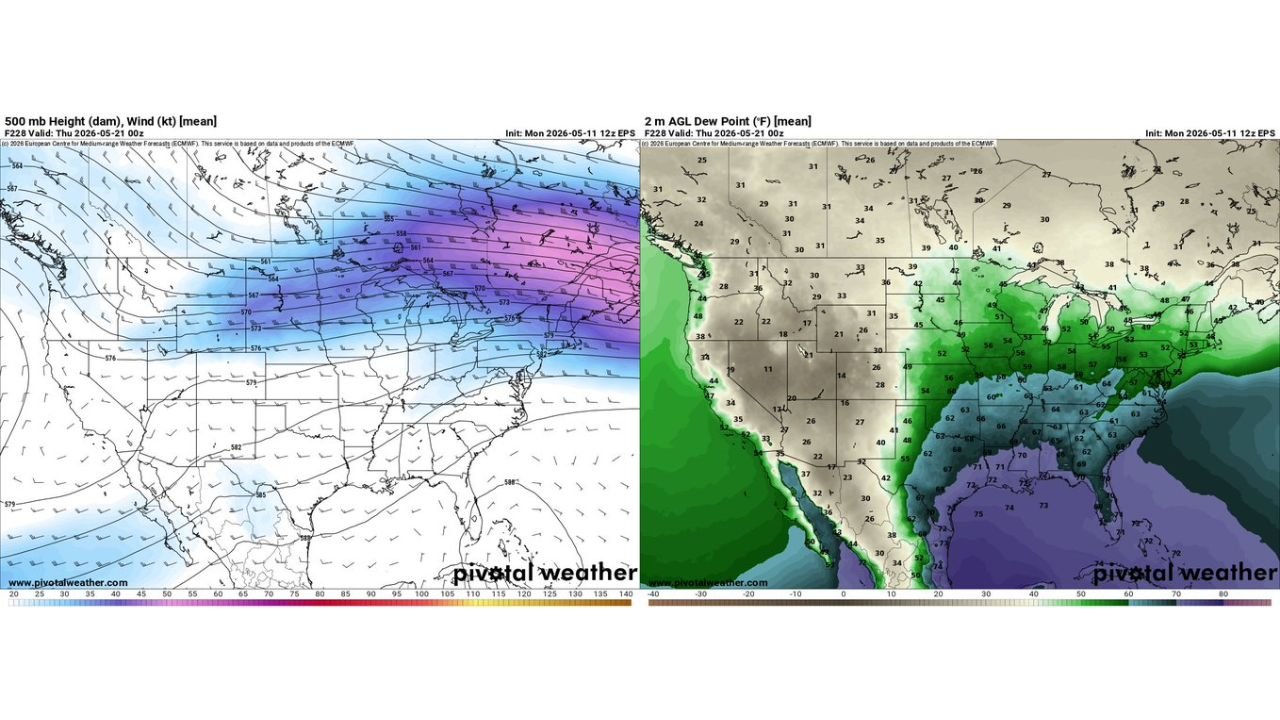 Texas, Oklahoma, Kansas, Nebraska, South Dakota, Minnesota, Wisconsin, Michigan, Illinois, Indiana, and Ohio Face Mid-May Storm Pattern With Scattered Severe Risks But Low Outbreak Potential