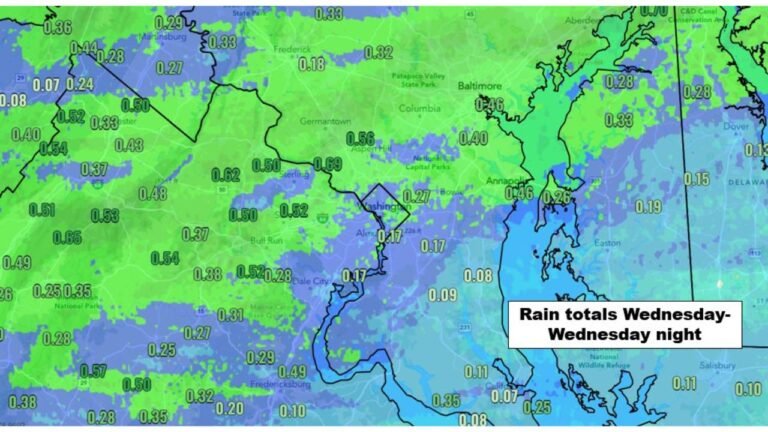 Washington D.C. Region Stays in Severe Drought Despite Wednesday Rain